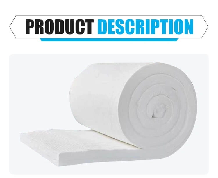 Refractory 6-50 mm Thickness Ceramic Fiber Blanket Kiln Insulation Product for Sale